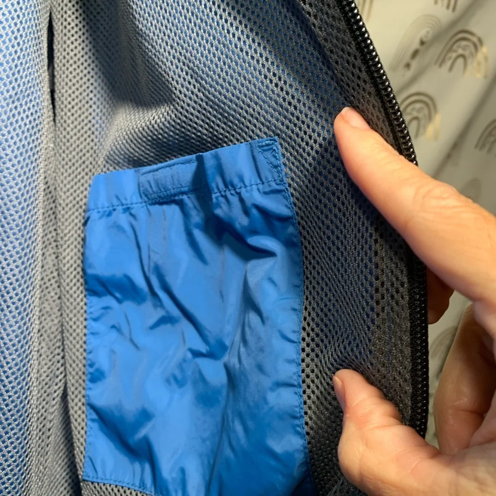 Old Navy Vibrant Blue Windbreaker Jacket